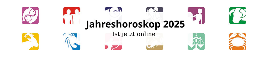 Jahreshoroskop 2025 ist jetzt online banner